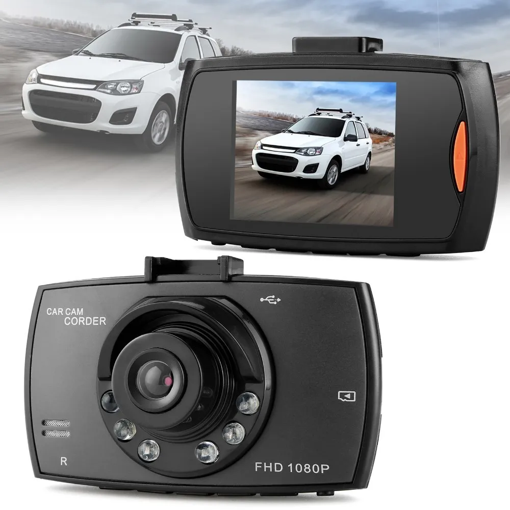 Новейший автомобильный видеорегистратор с 2 5 дюймовым ЖК дисплеем HD 1080P