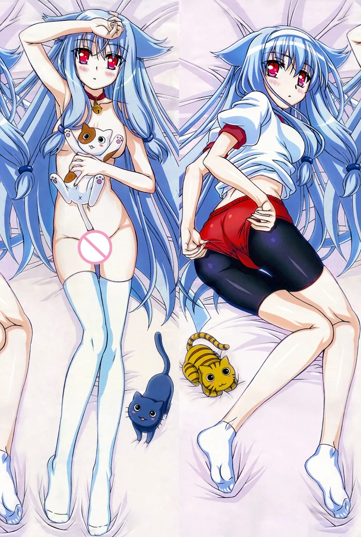 Аниме Mayoi Neko Overrun персонаж сексуальная девушка Umenomori Chise Kiriya Nozomi бриллиантовый