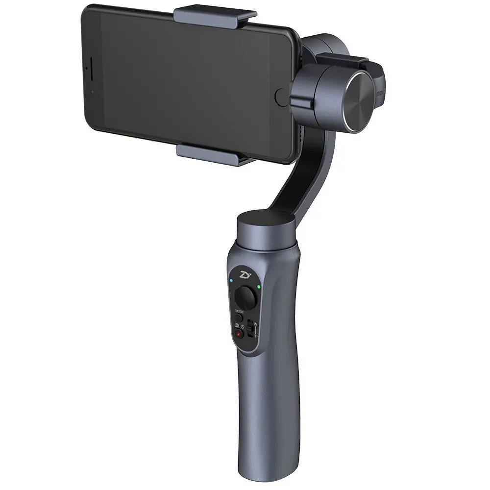 Чжи Юн Zhiyun Smooth 4 3-осевой ручной шарнирный стабилизатор для камеры для iphone HUAWEI Sumsung Gopro - Цвет: smooth Q  gray