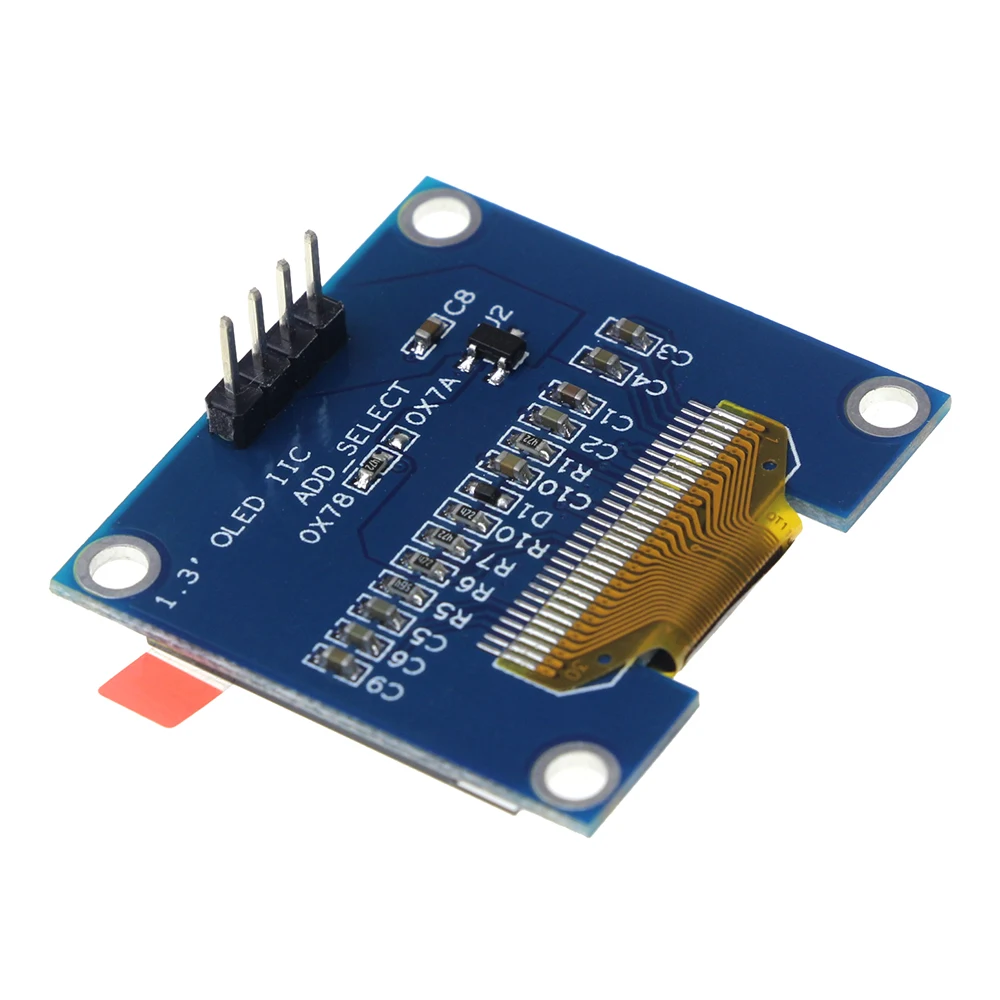 1 шт. 3 &quotOLED модуль 128X64 3&quot IIC I2C общаться белый цвет дюймов OLED LCD светодиодный