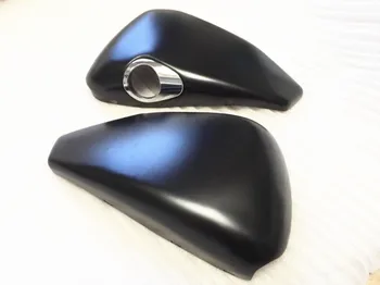 

Glossy Black Left Right Oil Tank Battery Cover For Harley 2004-2013 XL883 XL1200 Motorcycle