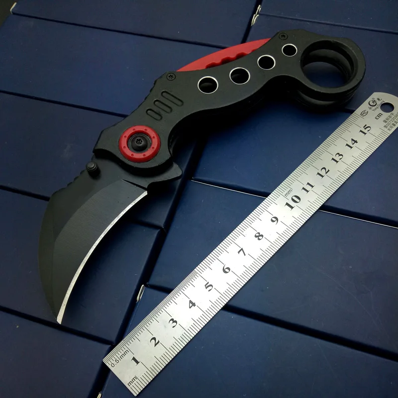 Тактический коготь CS GO Karambit Складной нож Открытый резак складные охотничьи ножи EDC инструменты с 440C Лезвие из нержавеющей стали