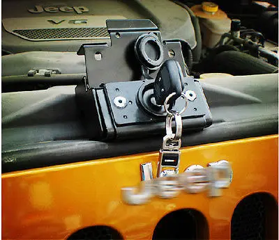 Противоугонная крышка защелка Набор для Jeep Wrangler JK 2007~ неограниченное 82213051 82213051-AB