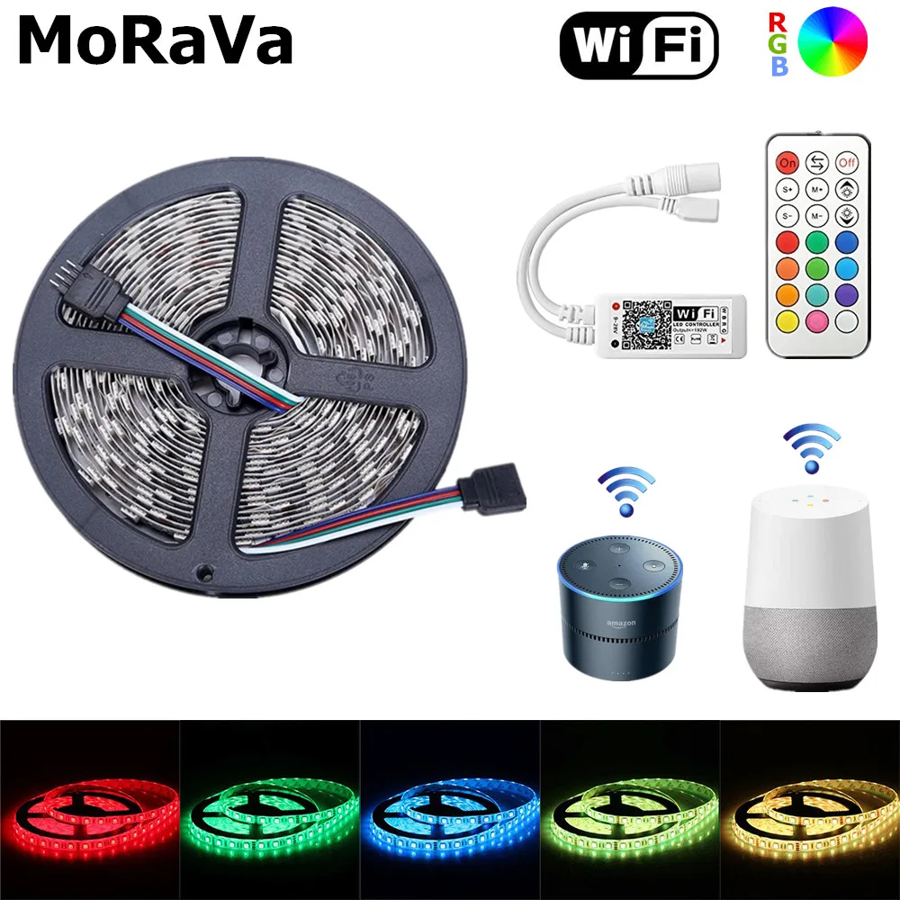 СВЕТОДИОДНАЯ лента SMD 5050 150 светодиодов + радиочастотный Wi Fi
