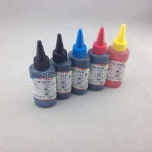 Пять цветов, 2BK, 5*100 мл цветные пигментные чернила для принтера Epson