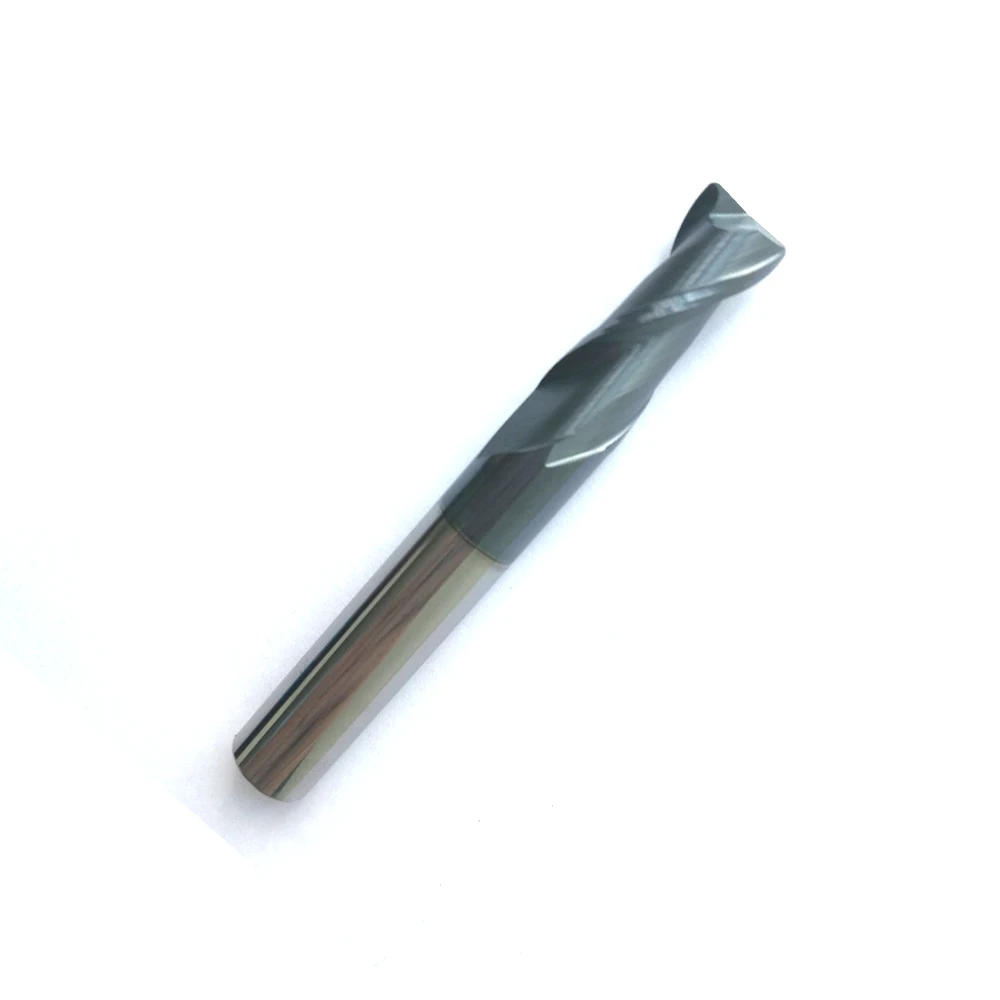 

10mm 2 Flutes corner Radius End mill hrc55 with coating Spiral Bit Milling Carbide CNC Router bits D10*25*D10*75*R1