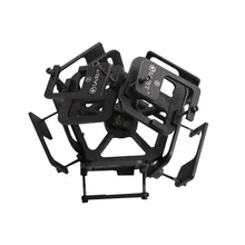 Lairit L750 7 heads Professional 360 Degree VR shock release gimbal frame (GPS) Panoramic bracke Rig for Gopro Hero5 cam DIY FPV