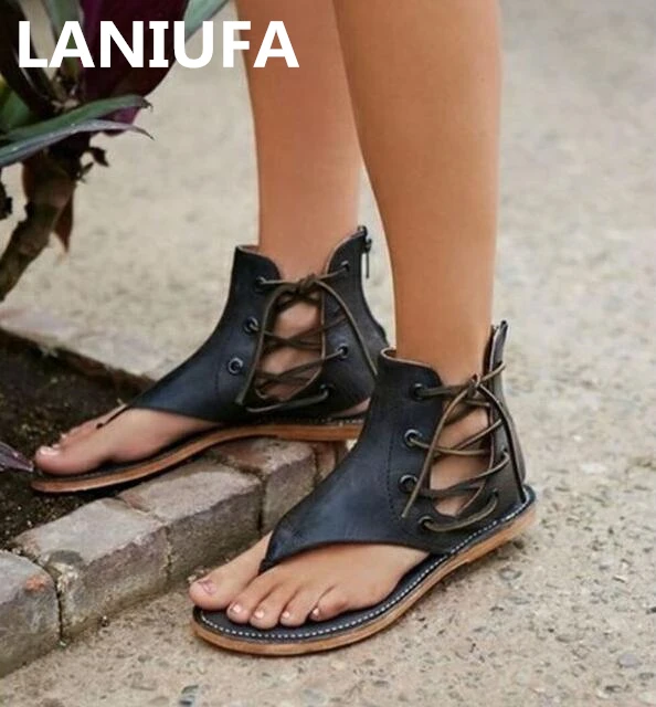 

Casual Women Shoes Soft Women Casual Summer Shoes Female Zip Plus Size 35-43 Sandals women Beach Shoes Women mujer zapatos &55