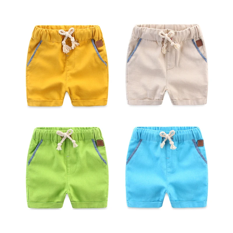 Buy 2017Summer Shorts for boy Cotton&lLinen shorts for