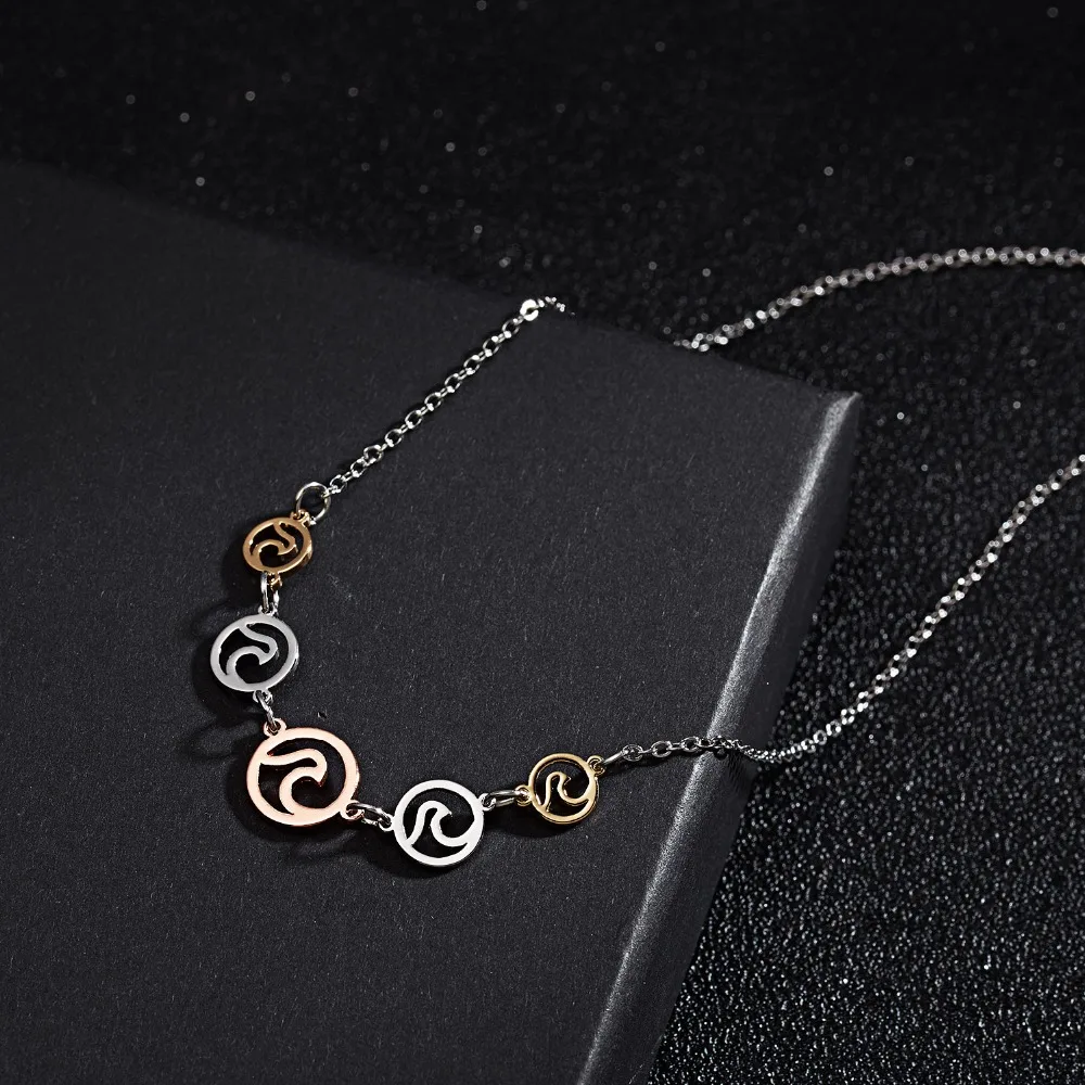 Элегантный 3 цвета карта мира кулон в форме сердца звезда полые ключицы цепочка, короткое ожерелье цепь женское ожерелье ювелирные изделия