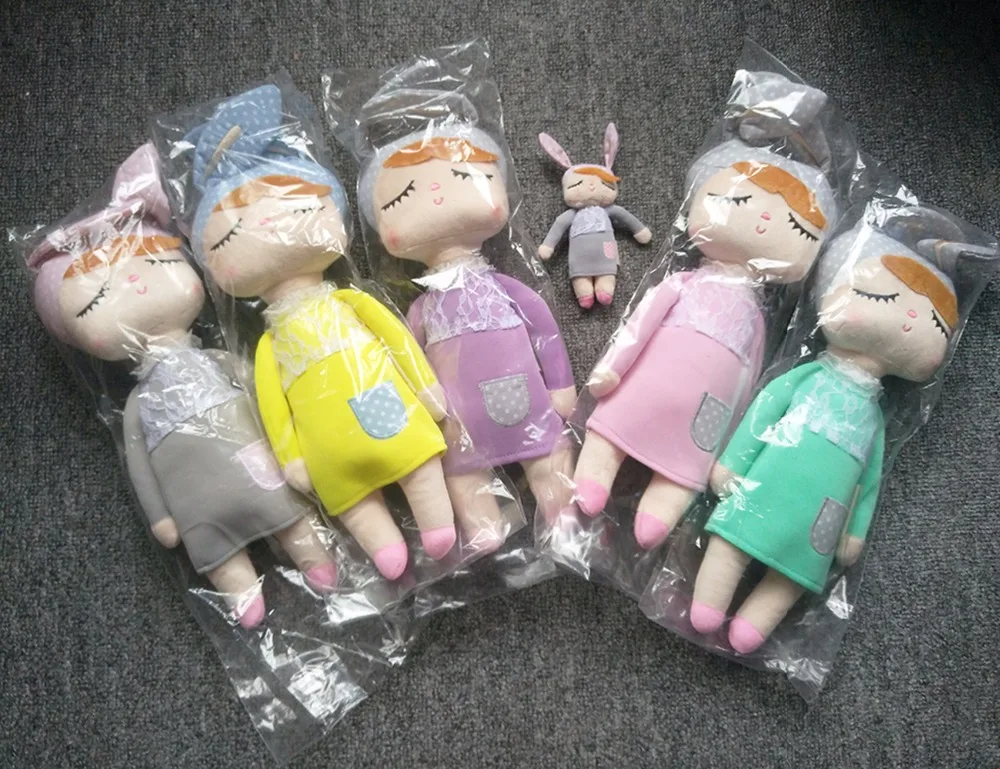 Angela rabbit dolls 12cm 35cm Metoo baby plush toy doll sweet cute lovely stuffed toys Dolls for kids girl Birthday Christmas Gift (9)