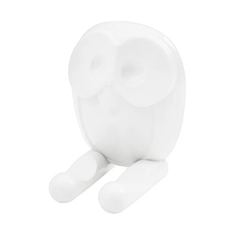 Multi-Purpose Hooks Owl hook Kitchen Sticker Hook Hook Toothbrush Rack Cartoon Socket Plug Hook Hook And Hook #2y30 (2)