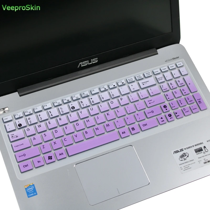 Обложка клавиатуры для ноутбука для ASUS VivoBook 15 X542BP X542U X542UQ X542UN X542UF X542UA X542UR X540 X540ma X540l X540s X541na 15,6