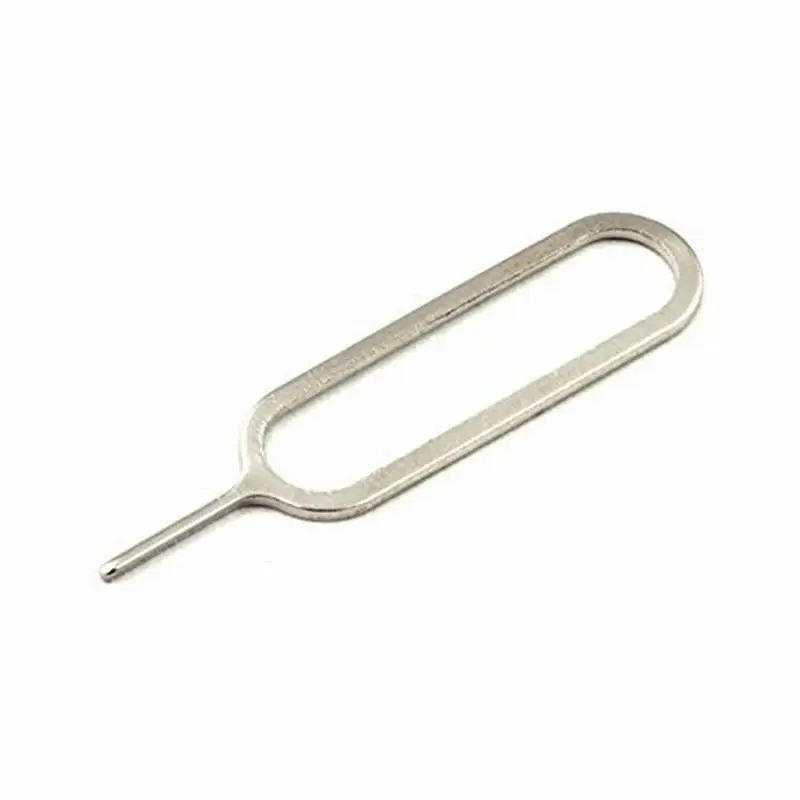 10 piezas Tarjeta de Sim para el iPhone 5S iPhone 6 7 4S 5 5C Xiaomi Redmi 3 iPad expulsar pin herramientas de la aguja para celulares