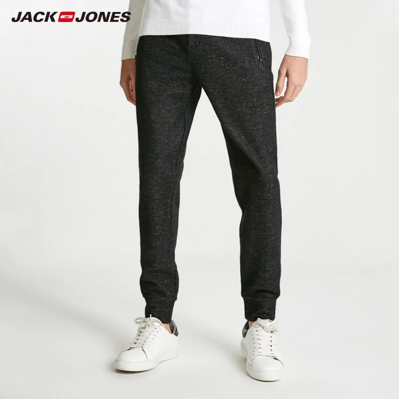 JackJones мужские зимние эластичные хлопковые брюки E | 218414522