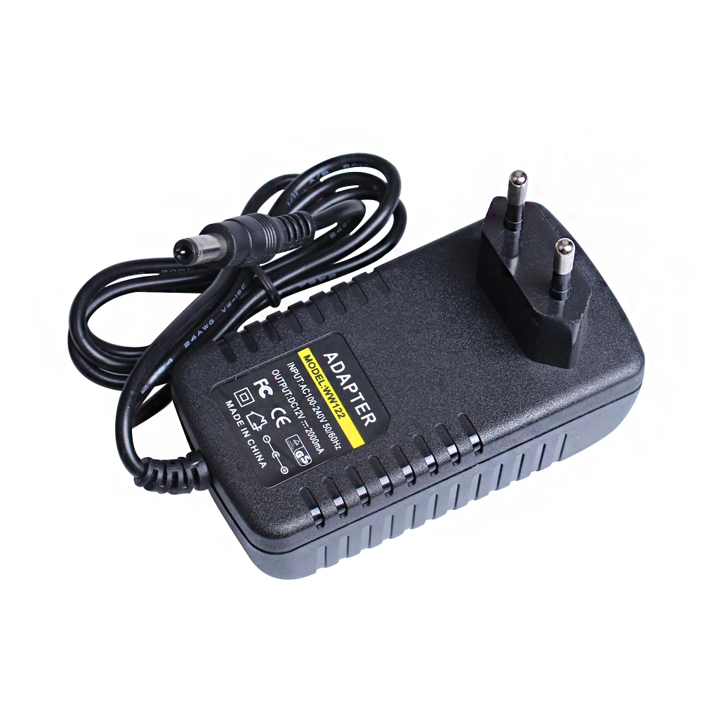 BESDER AC 100 240V вход DC 12V 2A выход питания европейская вилка адаптер зарядное
