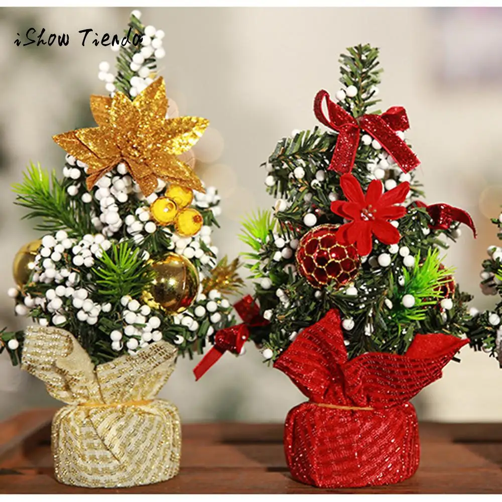 

Merry Christmas Tree Bedroom Desk Decoration Toy Doll Gift Office Home Children christmas tree decorations party supplies