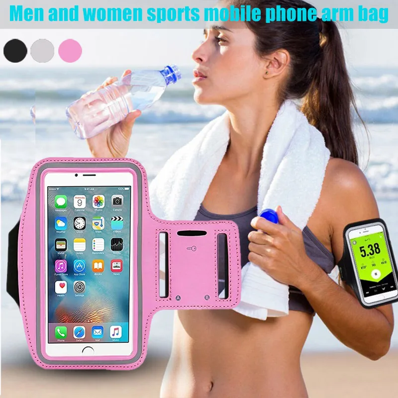 

NEW Arm Bag Pack Armband Package Holder Outdoor Running Cycling Sports Breathable For Mobile Phone