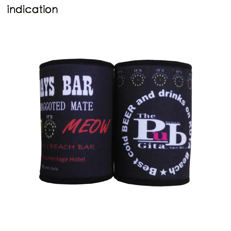 100pcs Neoprene Stubby Holder Ice Coolers Insulated Beer Can Cooler