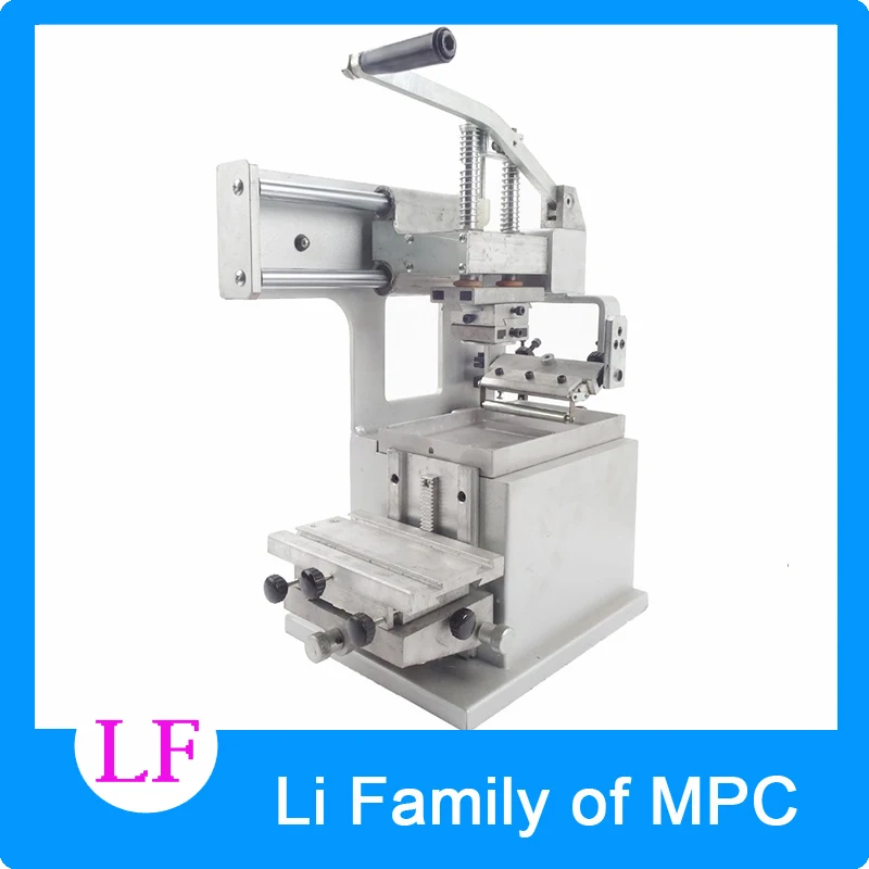 

Manual Pad Printing Machine Equipment Company Logo Printer Machinery Oil Stamping Printer Design Die Board Pad Head JYS100-100