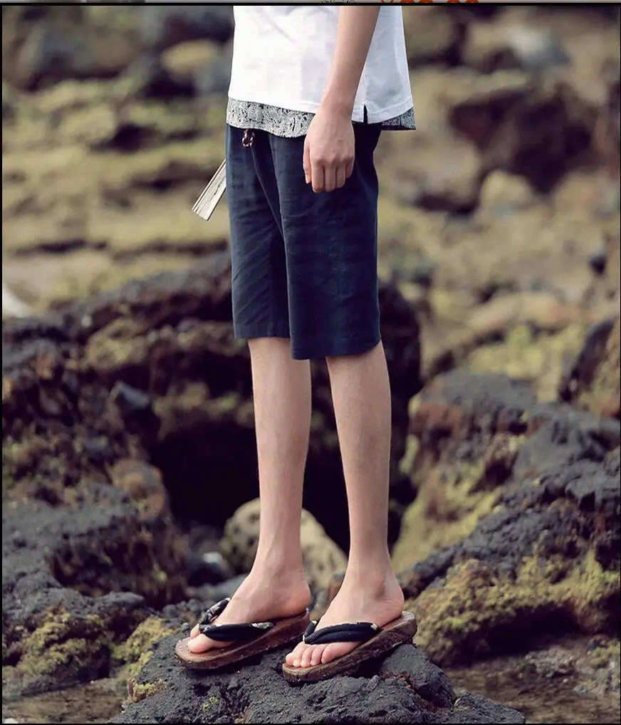 Новая мода повседневное жидкости брюки для девочек Винтаж Лен мужская одежда пляжные певец