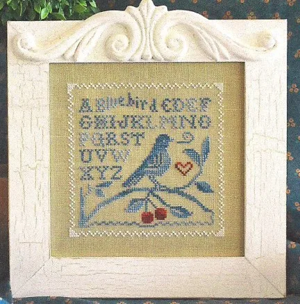

A BLUE BIRD DIY Craft Stich Cross Stitch Cotton Fabric Needlework Embroidery Crafts Counted Cross-Stitching Kit