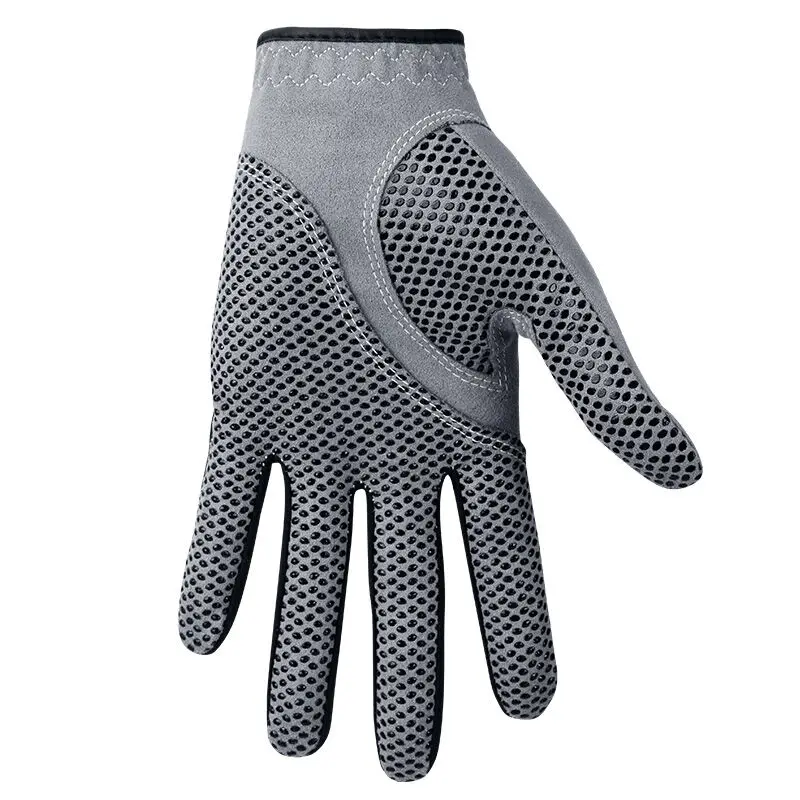 1 Pcs Men's Golf Glove Micro Fiber Soft Left /Right Golf Glove Anti-Skidding Non Slip Particles Breathable Gloves golf gloves golf glove