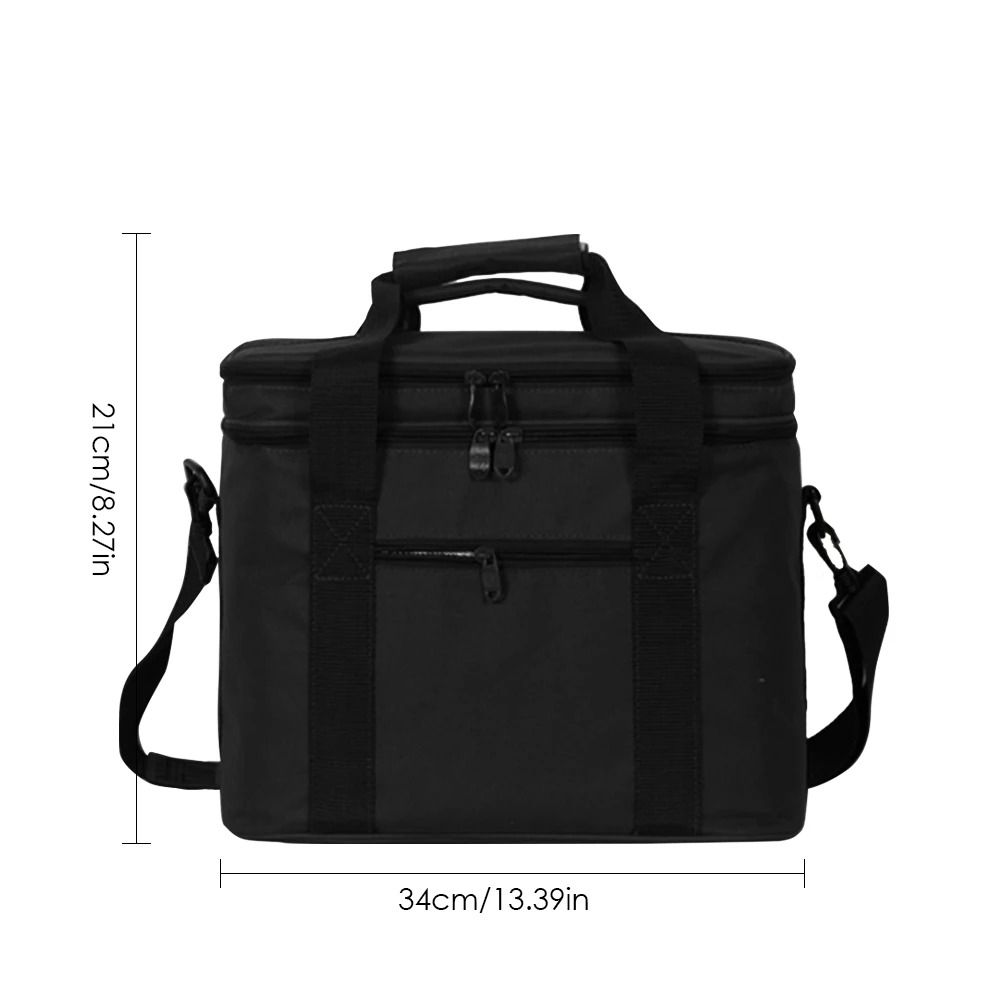 Bolsa de Ombro Bolsa de Piquenique Bloco de Gelo de Alimentos Grandes Camadas Duplas Bolsa Térmico Isolamento Veículo Grande Fresco 3 Cheap Bolsas de piquenique