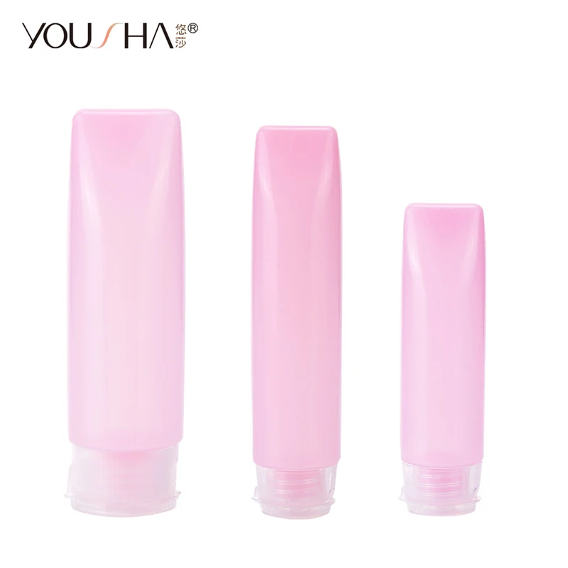

YOUSHA Travel Shampoo Bottle Travel Lotion Bottle Empty Cosmetic Container Refillable Shampoo liquid Jar Plastic Shampoo Jar