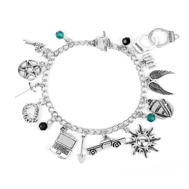 

MQCHUN STRANGER THINGS Crystal Beads Fashion Alloy Bangle Bracelet Christmas Gift For Woman Girl Jewelry-25