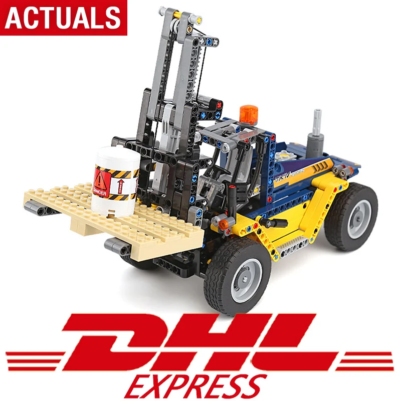 

20082 Technic Toys The Legoing 42079 Forklift Truck Set Buidling Blocks Bricks Funny Car Model Kids Toys Christmas Birthday Gift