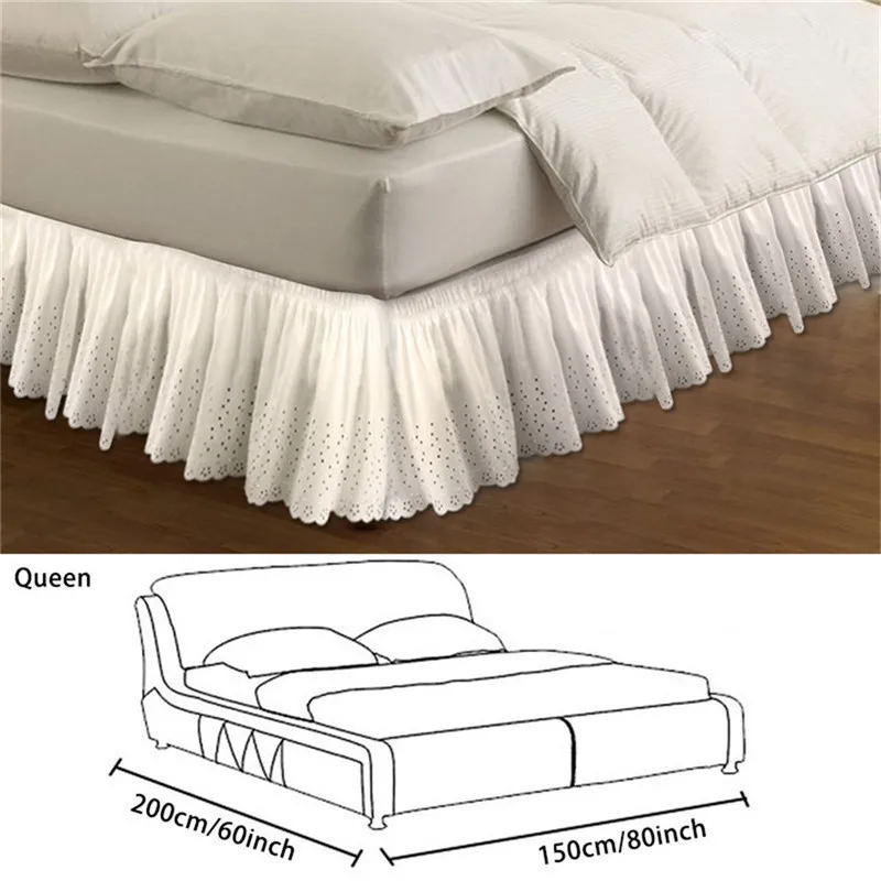 Discount Up to 50 Queen Size White Beige Embroidered Bed Shirts