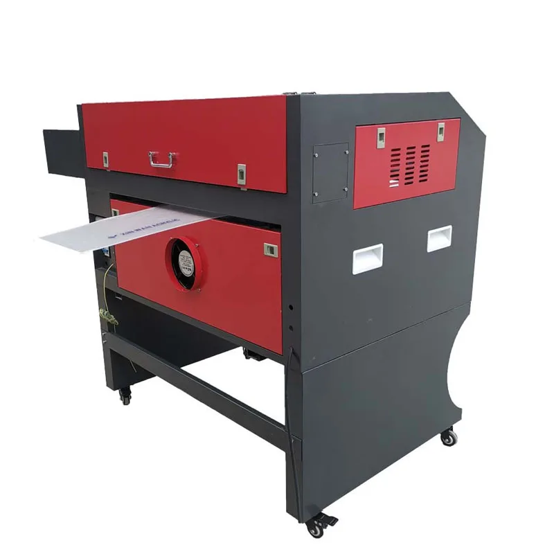 Мини лазерный гравировальный станок Ruida 4060 s 6442 50 Вт многоязычная работа CO2 гравер