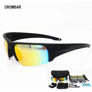 

Brand Polarized Tactical Sunglasses Military Glasses TR90 Army Goggles Ballistic Test Bullet-Proof Eyewear crowbarer
