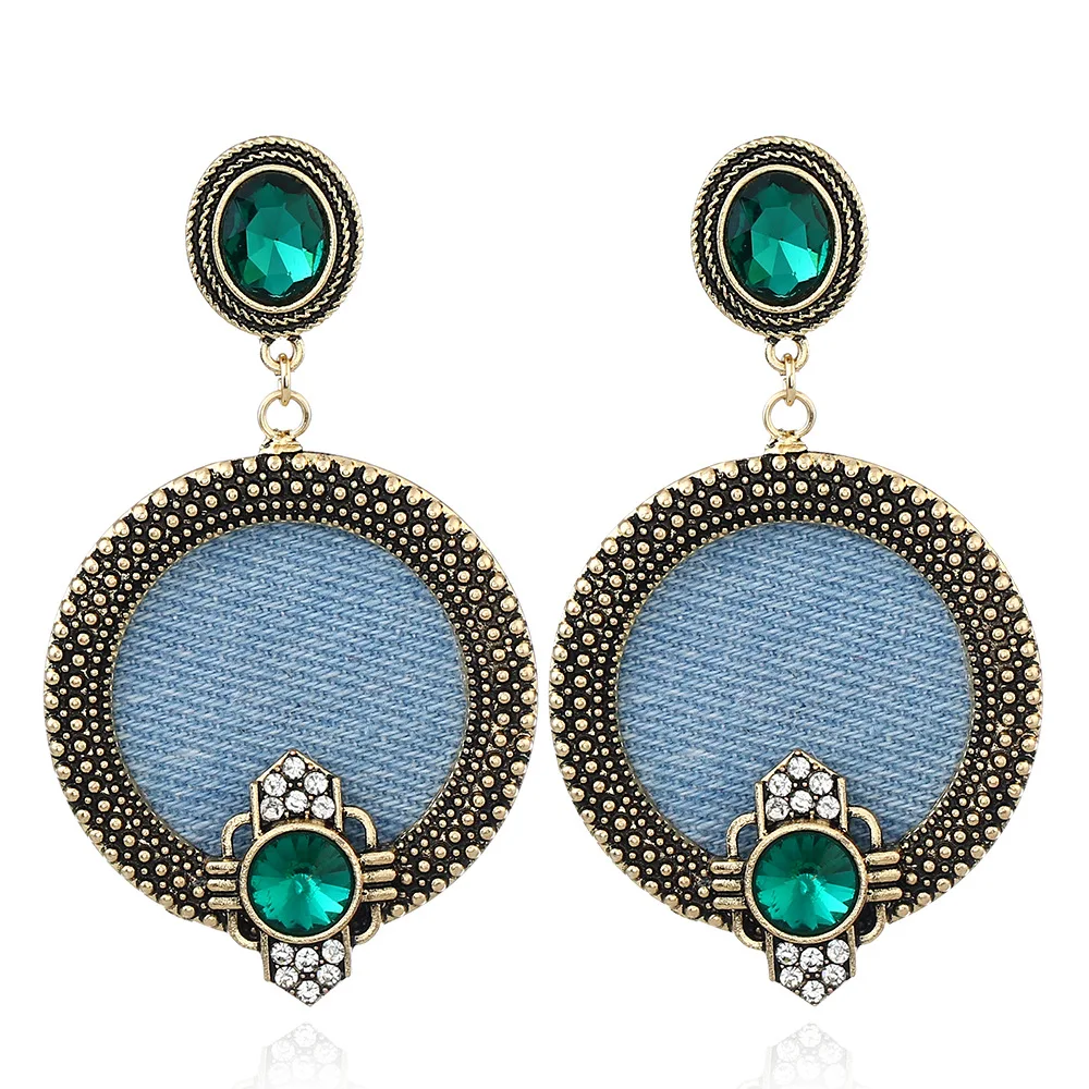 Denim earrings 8 Denim earrings 24