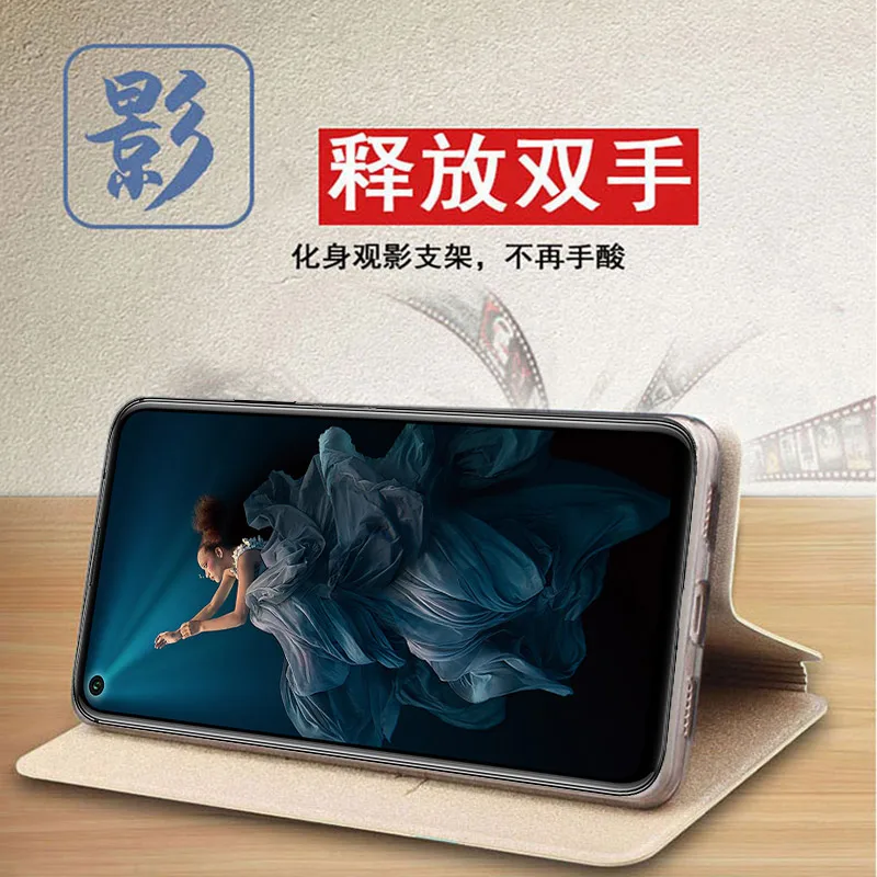 MOFI для Honor 20/20 Pro Чехол чехол с откидной крышкой из искусственной кожи Мягкий ТПУ чехол для телефона для huawei Honor 20Pro Стенд Крышка защитный экран