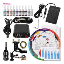 Машина для татуировки роторная машина набор для татуировки роторная Nueva Llega Suplies De Tatuajes Rotativa Para Tatuagem Caneta Набор татуировок Maquina