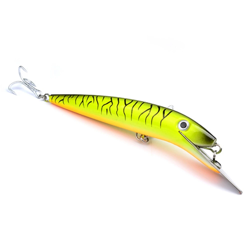 1Pcs Big Minnow Fishing Lure 20cm 50g Depth Wobblers Driving Floating Hard Bait Jerkbait Spinner Metal Tongue Lures Carp Fishing - Цвет: 1