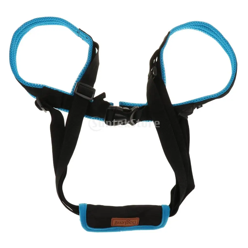 Pet Dog Hind Leg Auxiliary Belt Lift Harness Mobility Support Harness with Assist Sling for Old Injured Dogs
