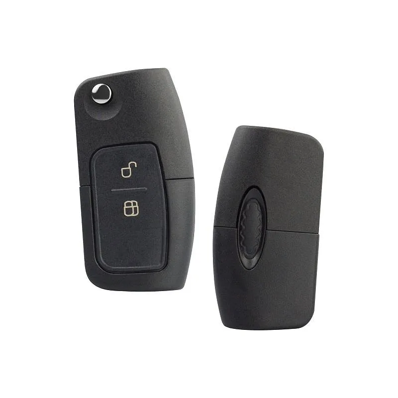 OkeyTech 10 шт. Складной флип чехол для автомобиля Ford и Focus 2 3 Mondeo Fiesta кнопки FO21 HU101