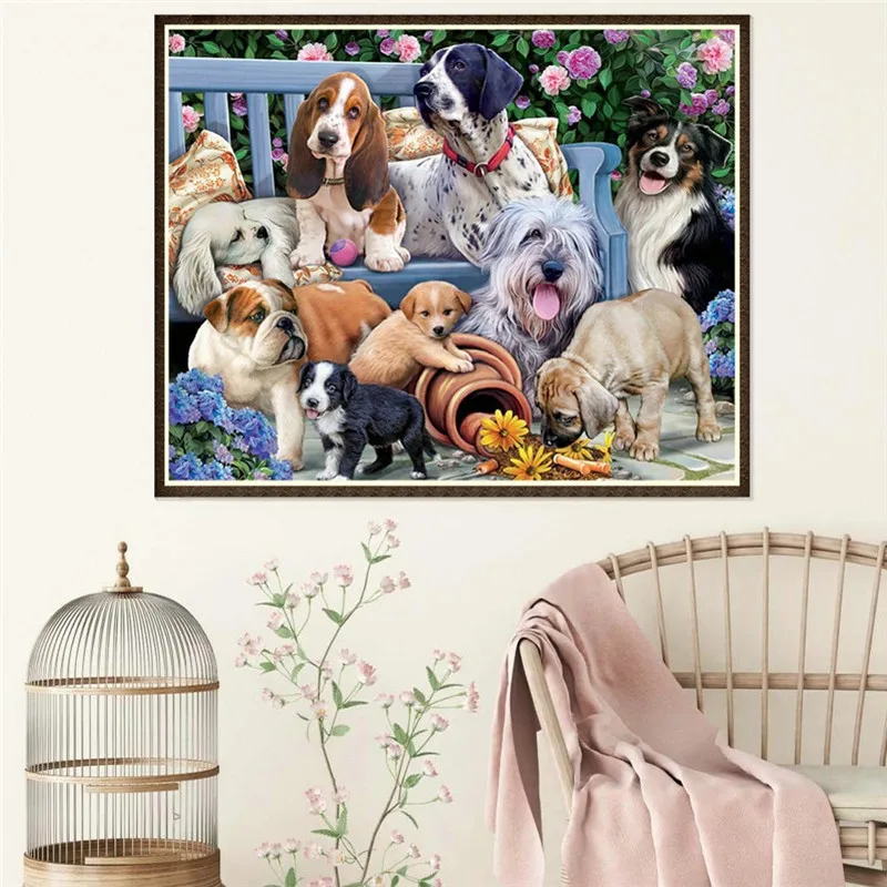 

DIY 5D Modern Diamond Painting Diamond Square Diamond Landscape Cross Embroidery Set Crystal Rhinestone Craft Mirror Sticker