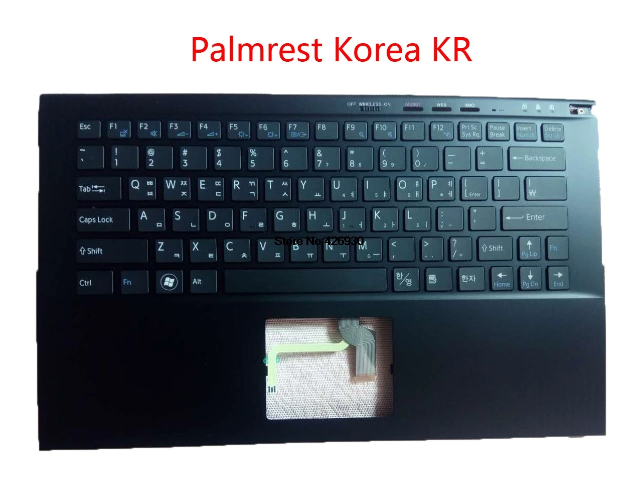 Подставка для ноутбука SONY VAIO VPCZ2 VPC Z2 серии черный/коричневый Корея KR верхний