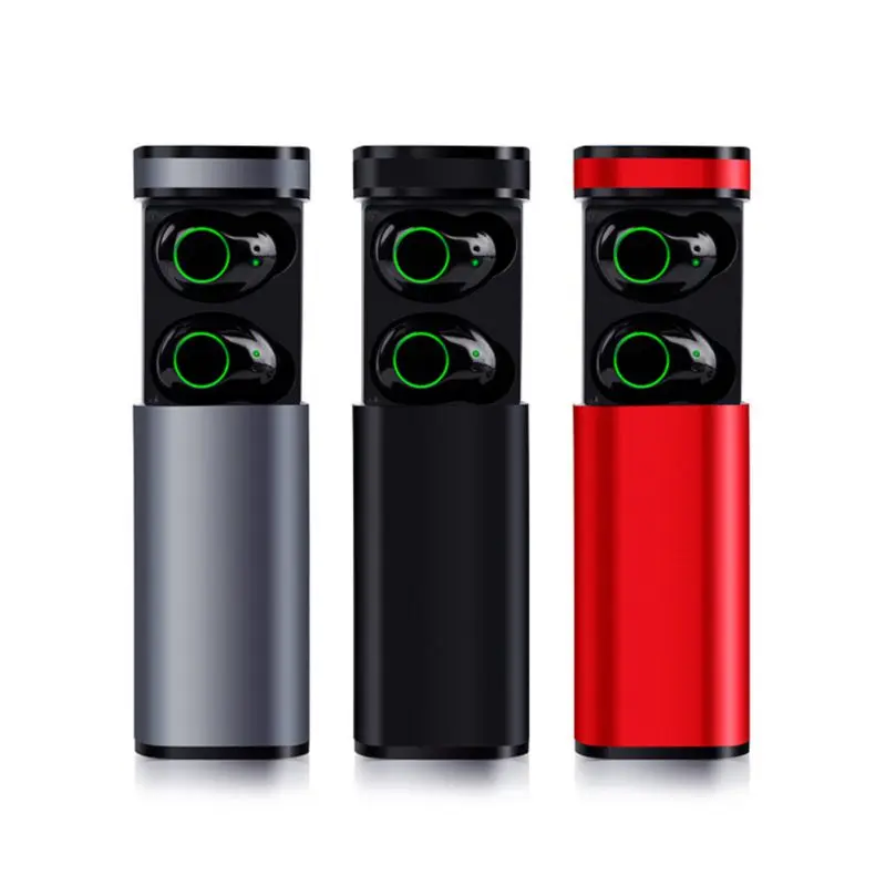 

Mini Waterproof Wireless Earbuds, Portable For Bluetooth HD Call Noise Reduction Sport Headset With Charging Box