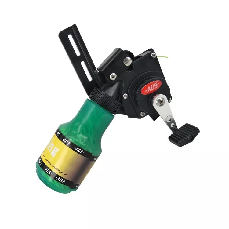 

Bow Fishing Spincast Reel for Compound Bow and Recurve Bow Shooting Tool Fish Hunting Bow Fishing with 20M fishing rope