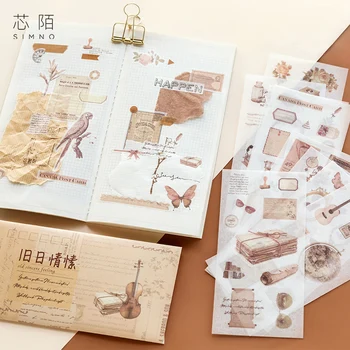 

10sheets/1pack Kawaii Stationery Stickers Yang Mu series Diary Decorative Mobile Stickers Scrapbooking DIY Craft Stickers