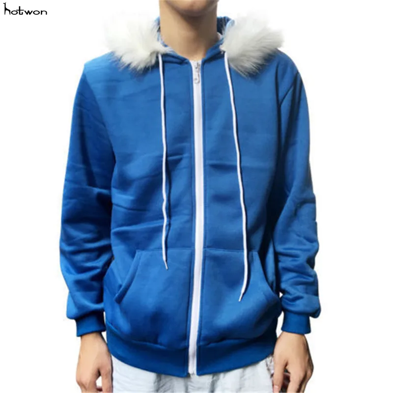 2019 New Men's Outwear Winter Hoodie Warm Coat Jacket Slim Hooded Sweatshirt plus size | Мужская одежда