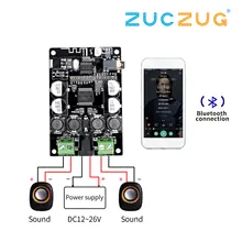 VHM-307 TDA7492P Bluetooth приемник усилитель аудио доска 25 Вт* 2 колонки Модифицированная музыка мини усилители Diy двухканальный