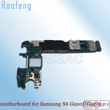 Raofeng разобрать хорошую работу разблокирован для Samsung Galaxy S6 G920f/G920i материнская плата весь функция плата с полный чип