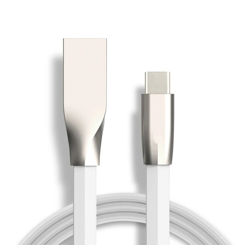 Usb-кабель для Apple 2.4A Быстрая зарядка данных Micro USB кабель синхронизации из цинкового сплава зарядное устройство для iPhone 6 7 plus 8 X Xs Max type C кабели