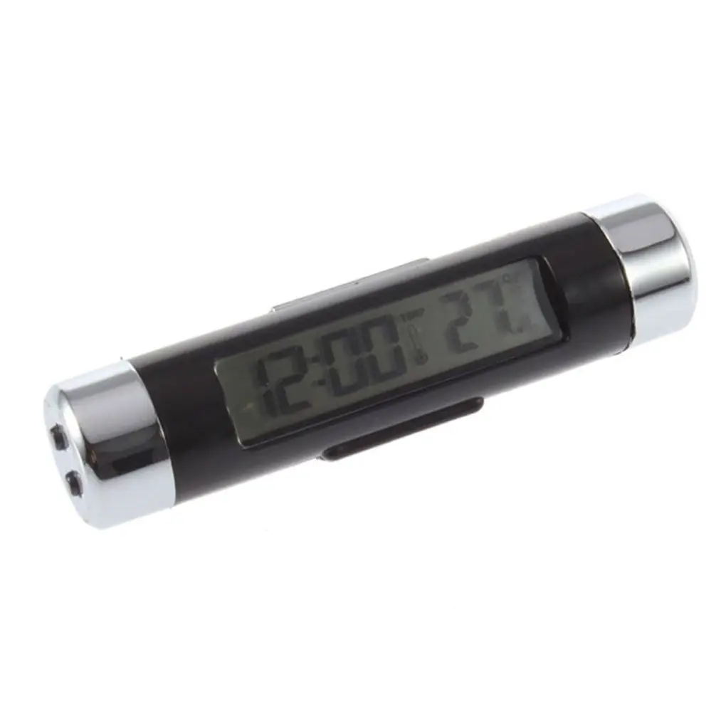 Digital car clock LCD Temperature Thermometer Clock 2 in 1 Car Digital Time Clock Air Vent Outlet Clip On clock in car Digital car clock LCD Temperature Thermometer Clock 2 in 1 Car Digital Time Clock Air Vent Outlet Clip On clock in car